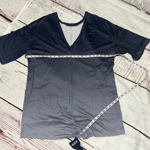 HOTSHOT T-Shirt Onesie generic non brand Ombre Grey Size XL - Picture 4 of 10